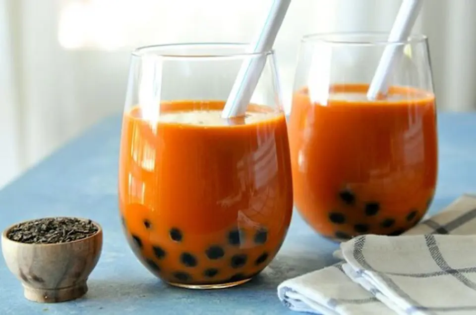 Cách làm trà sữa Thái Cách làm trà sữa Thái