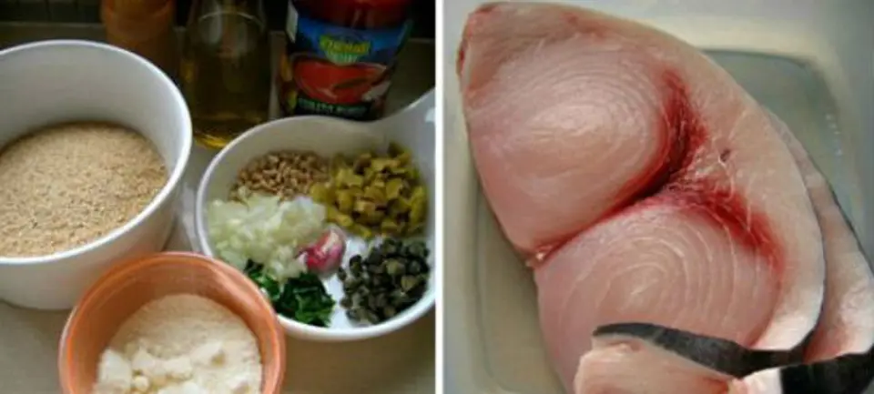 Công thức làm món cá kiếm cuộn sốt cà chua kiểu Ý sang trọng mời khách