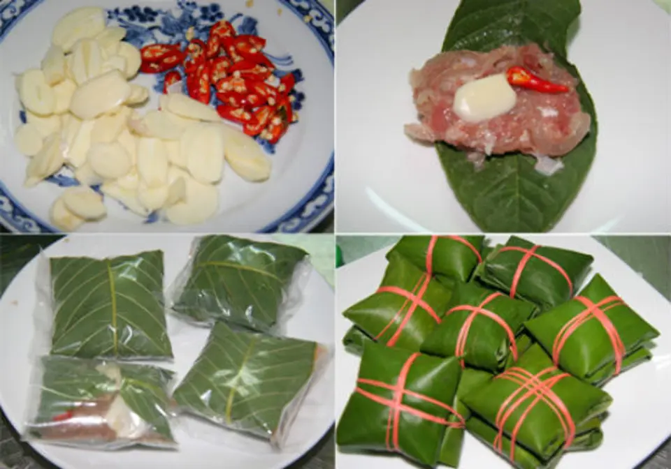 Công thức làm món nem chua cực ngon Công thức làm món nem chua cực ngon