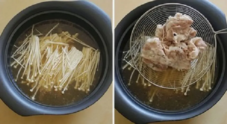 Hướng dẫn nấu canh thịt nấm đơn giản bổ dưỡng