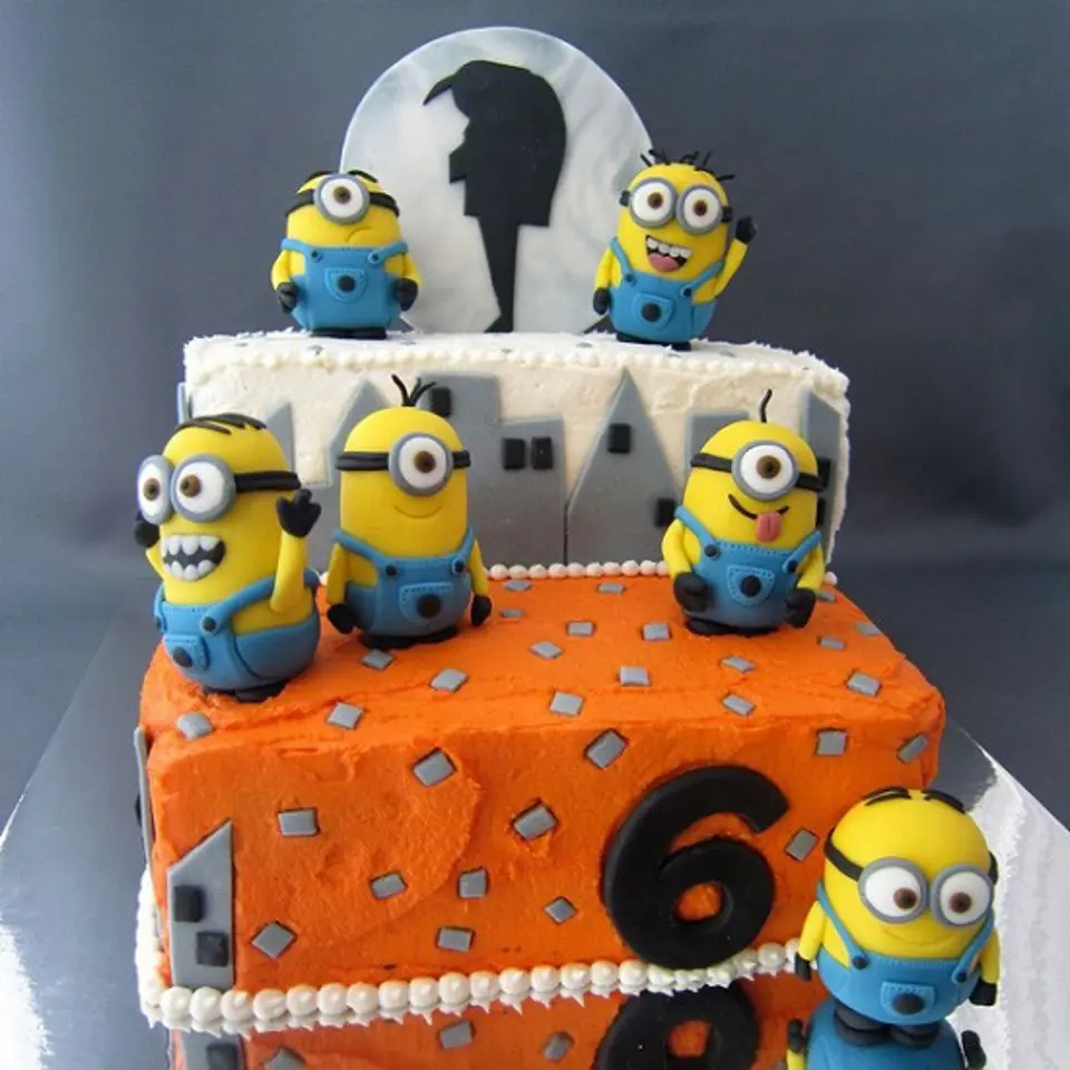 Tạo hình Minion bằng fondant đơn giản ngộ nghĩnh