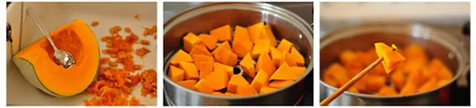 Bánh cuộn bí đỏ bột nếp cực ngon không cần lò nướng
