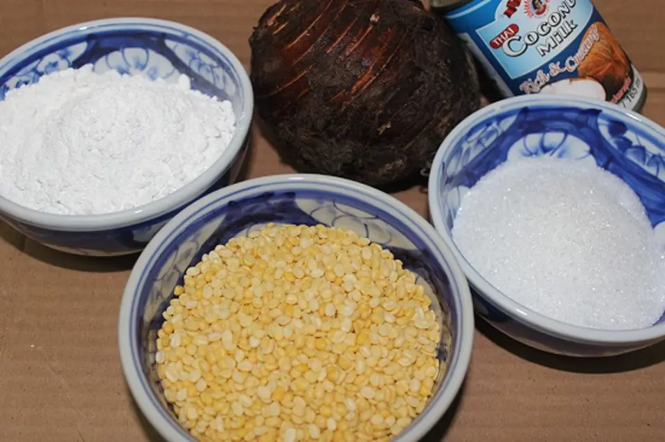 Cách làm bánh khoai môn dẻo bùi đã miệng