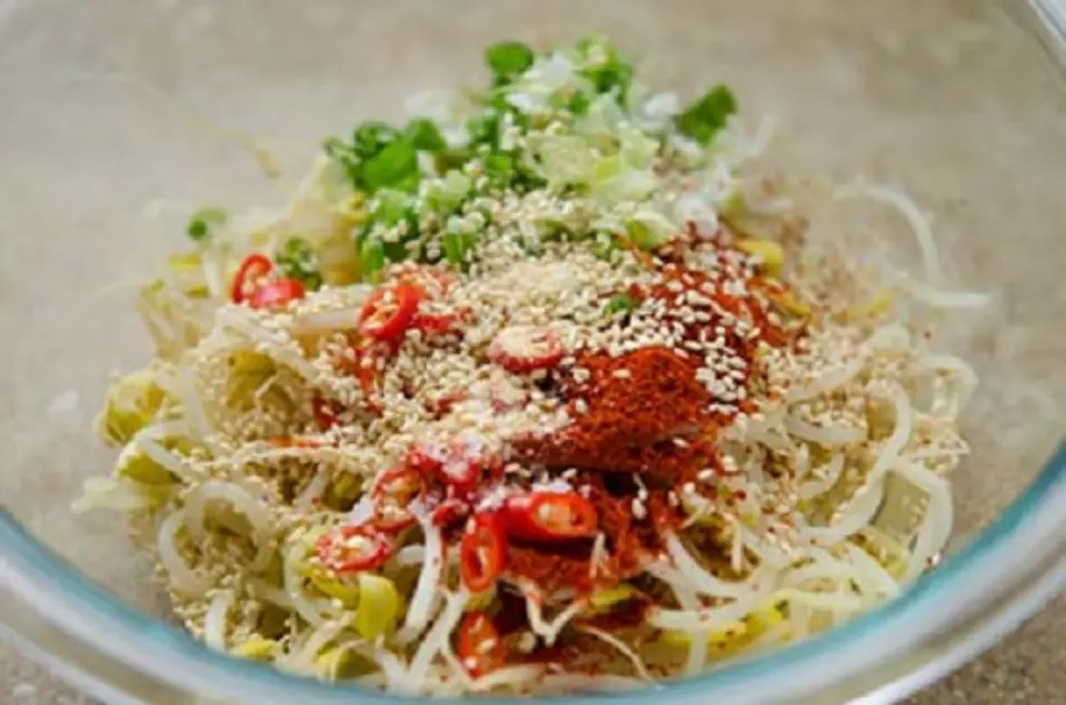 Cách làm kim chi giá đỗ Cách làm kim chi giá đỗ