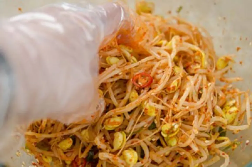 Cách làm kim chi giá đỗ Cách làm kim chi giá đỗ