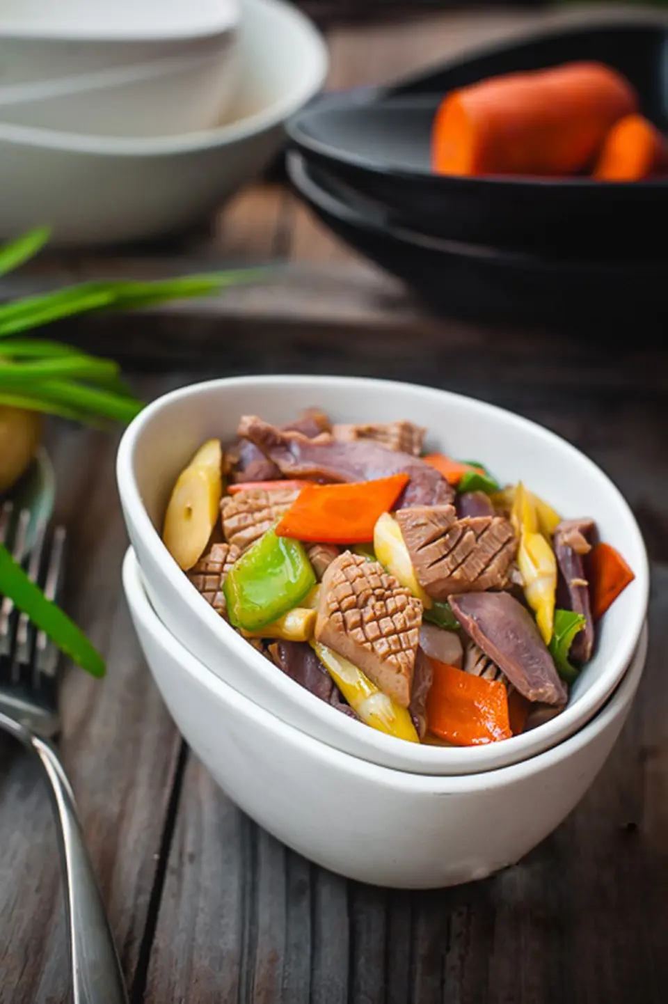 Cách làm món cật heo xào rau củ thơm ngon cho bữa tối