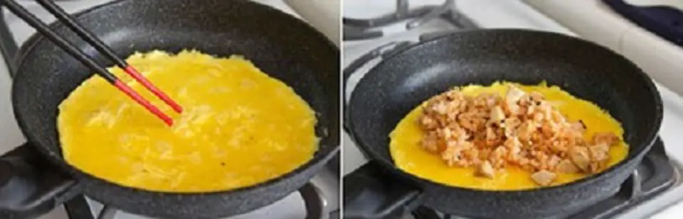 Cách làm món cơm bao trứng chuẩn Hàn Quốc Cách làm món cơm bao trứng chuẩn Hàn Quốc