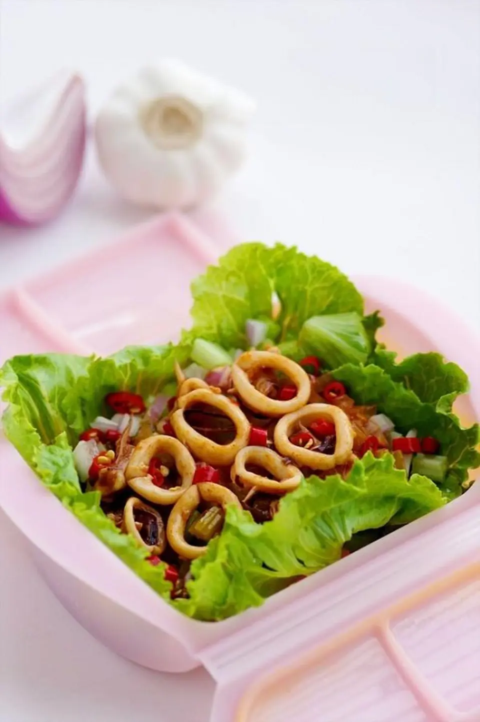 Cách làm mực hấp kiểu Thái Lan