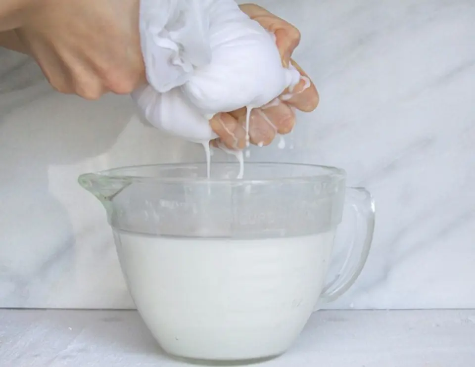 Cách làm nước cốt dừa cực đơn giản