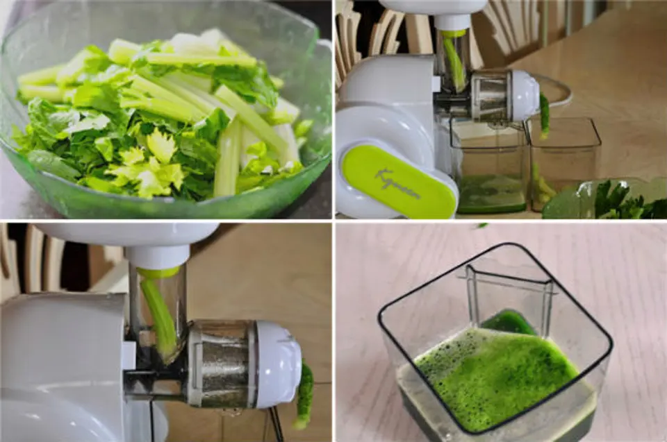 Cách làm nước ép cần tây thần dược giảm cân cho phái đẹp