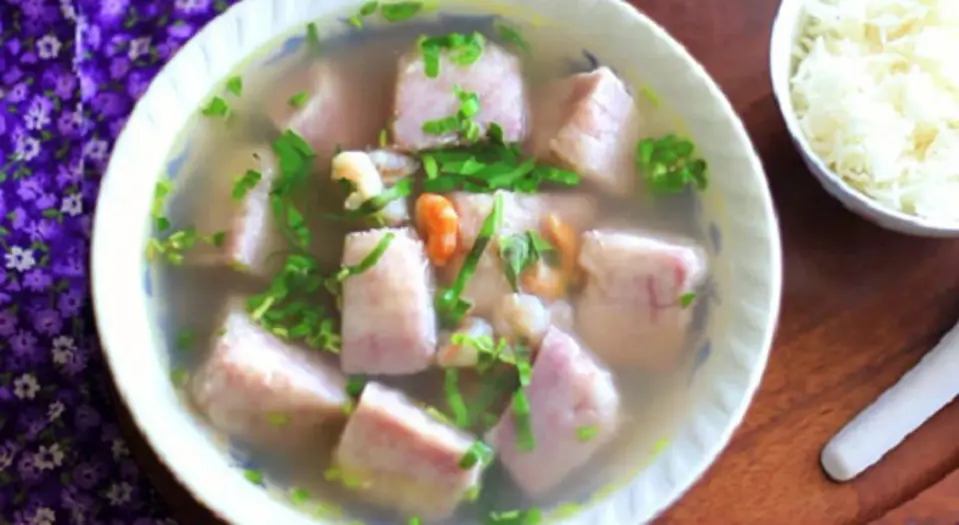 Cách nấu canh khoai môn tôm nõn ngon ngọt cho cả nhà