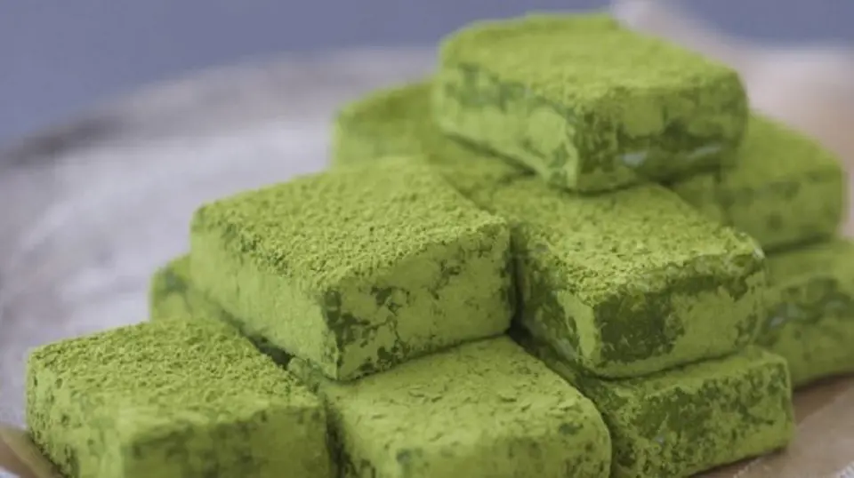 Công thức chocolate nama trà xanh từ Nhật Bản