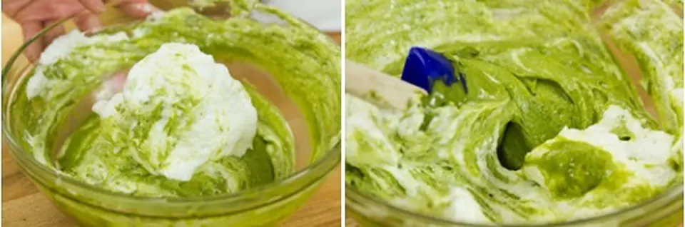 Cực dễ với cách làm món souffle trà xanh