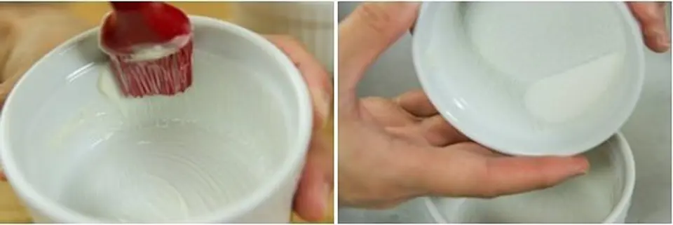 Cực dễ với cách làm món souffle trà xanh