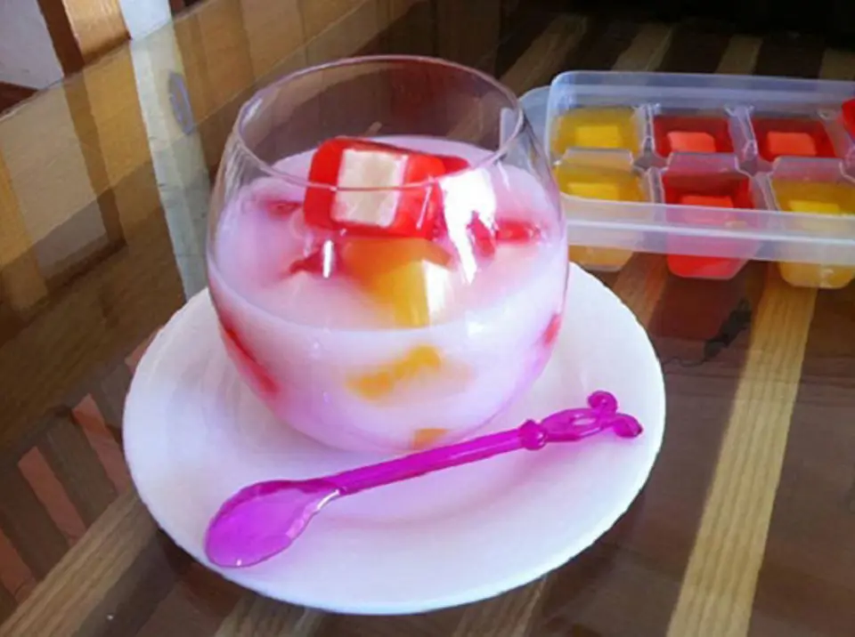 Trổ tài làm thạch phô mai rau câu