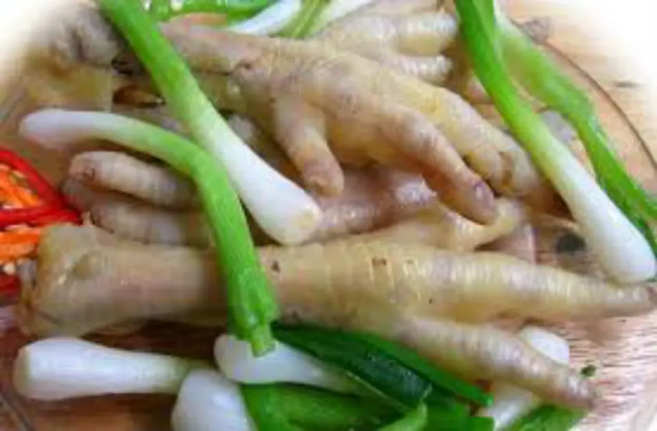 Tuyệt chiêu làm món chân gà hấp hành thật ngon