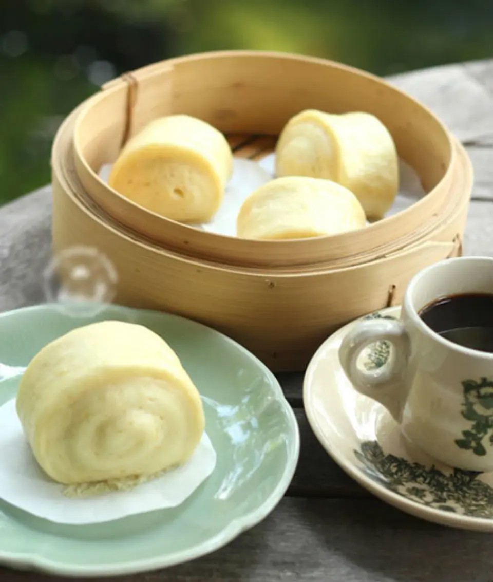 3 bước đơn giản làm bánh màn thầu ngô ngọt