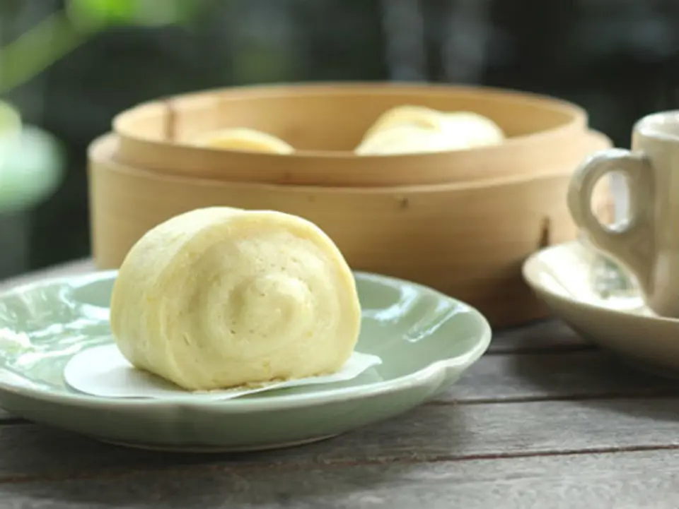 3 bước đơn giản làm bánh màn thầu ngô ngọt
