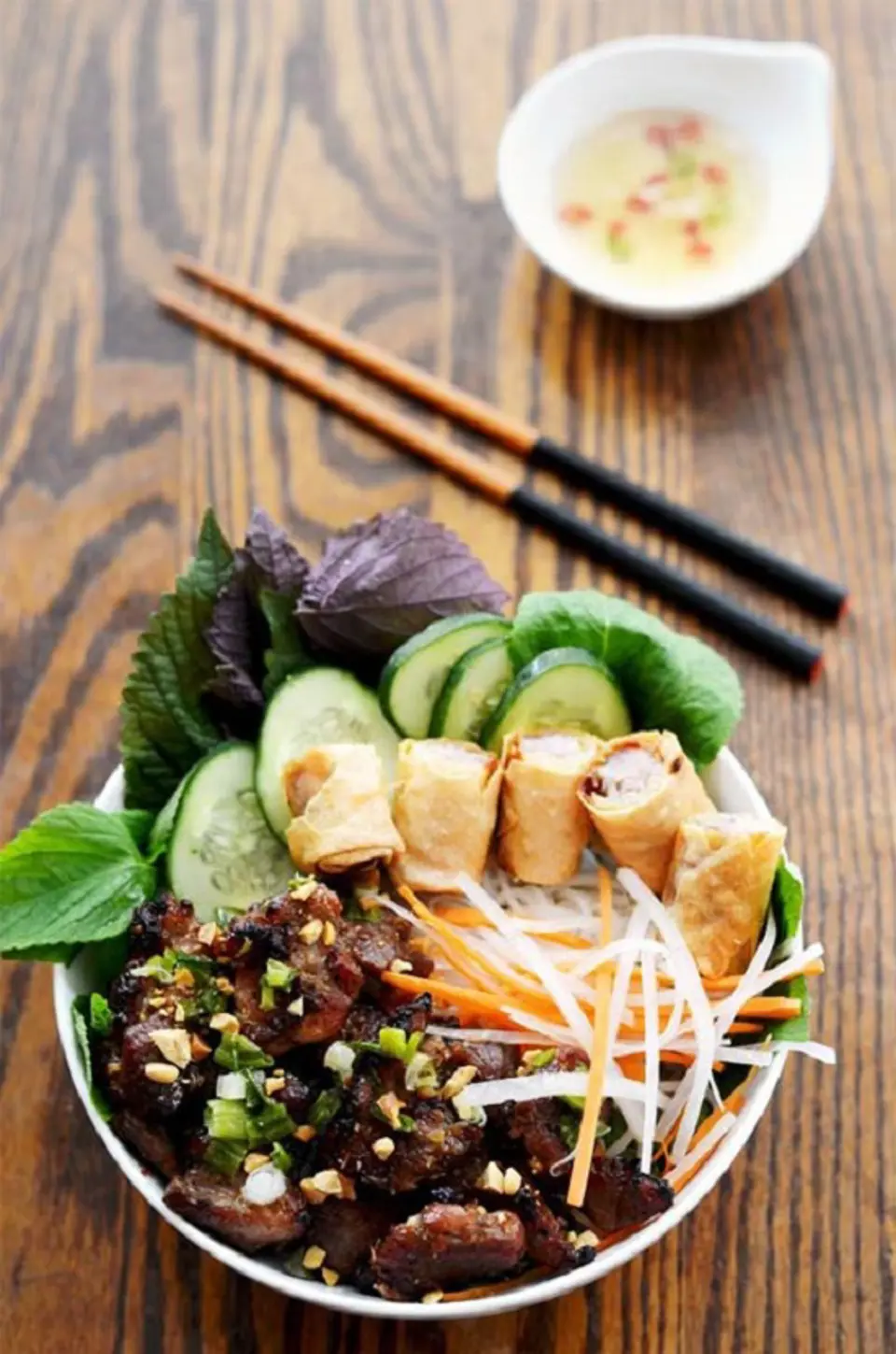 Cách làm bún thịt nướng thơm ngon