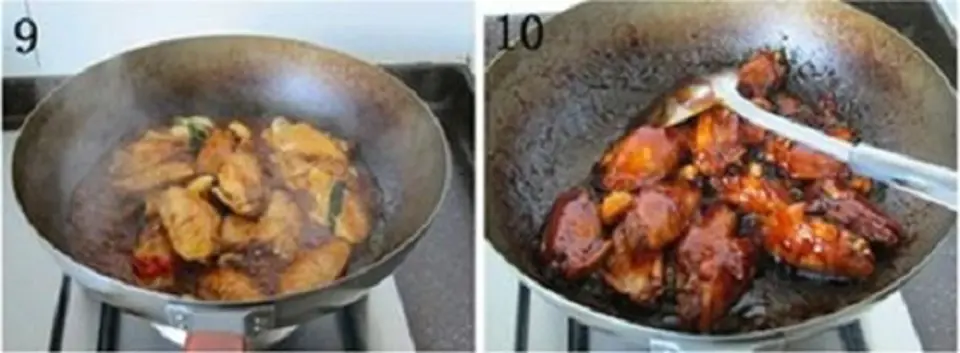 Cách làm cánh gà om húng quế cay nồng giải cảm