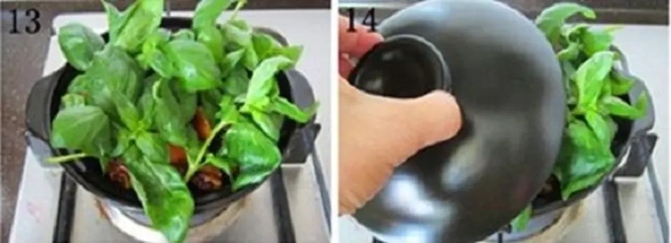 Cách làm cánh gà om húng quế cay nồng giải cảm