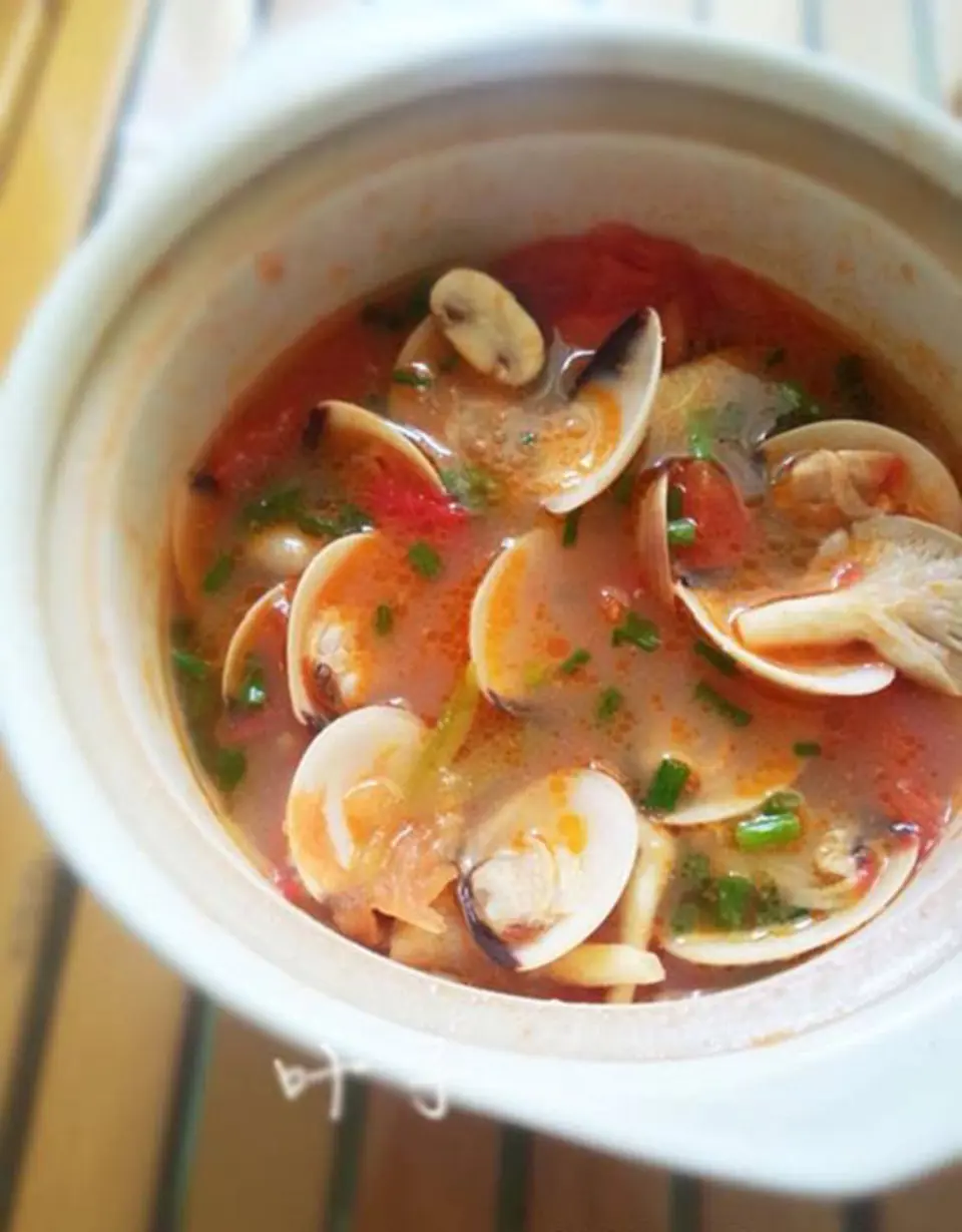 Cách làm canh ngao nấu nấm thanh mát cho ngày hè