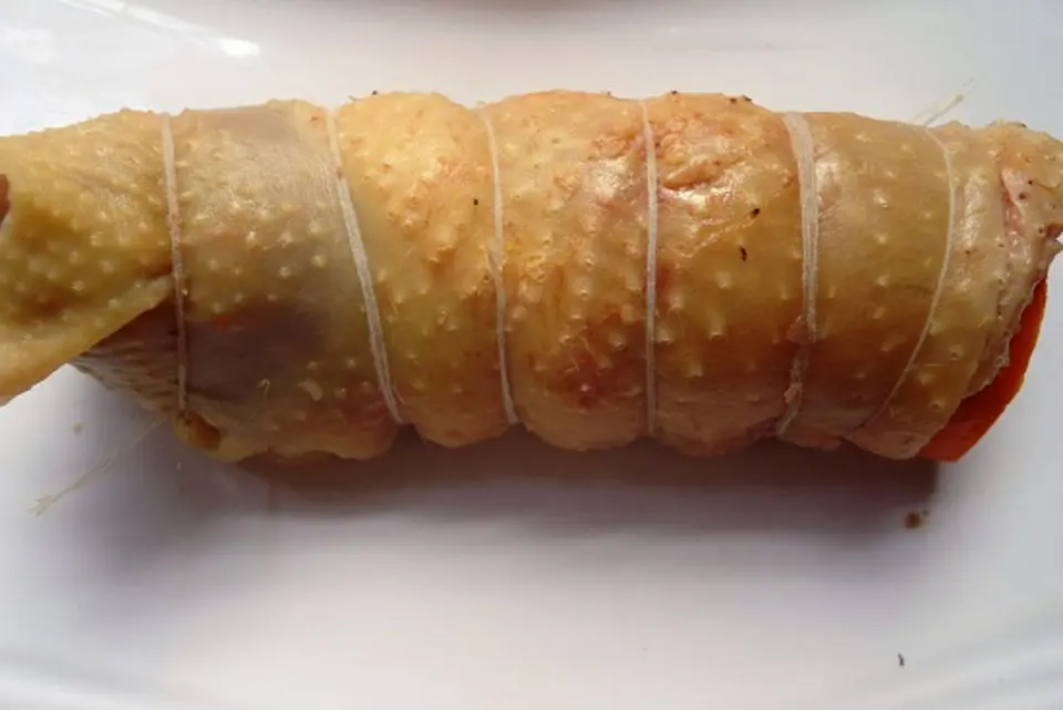 Cách làm gà cuộn xôi xoài sốt dừa đơn giản