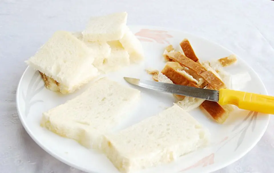 Cách làm món bánh mì chiên phủ bơ sữa Cách làm món bánh mì chiên phủ bơ sữa