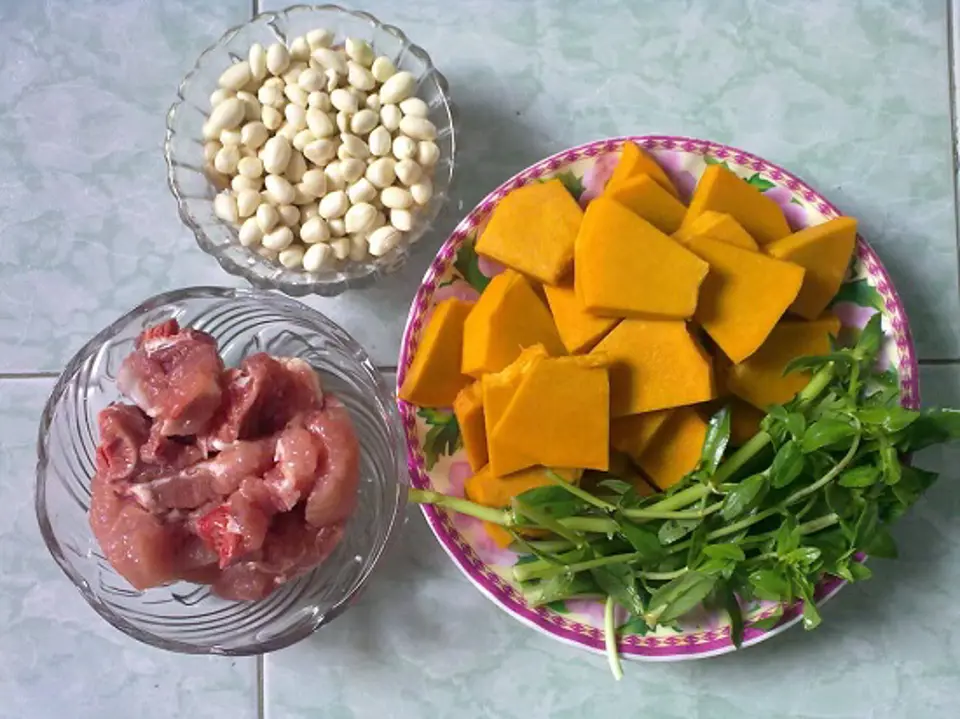 Cách làm món canh bí đỏ đậu phộng thơm ngon bổ dưỡng Cách làm món canh bí đỏ đậu phộng thơm ngon bổ dưỡng