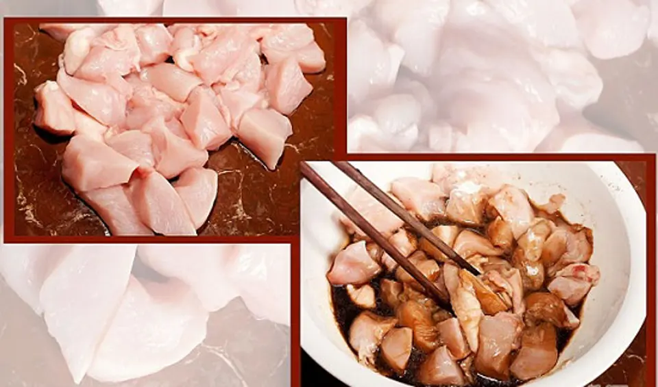 Cách làm món gà rang hạt điều kiểu Trung Quốc