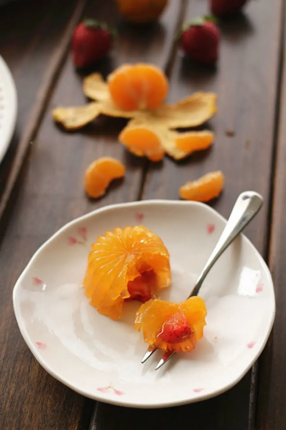 Khéo tay làm món thạch cam ngon như ngoài hàng