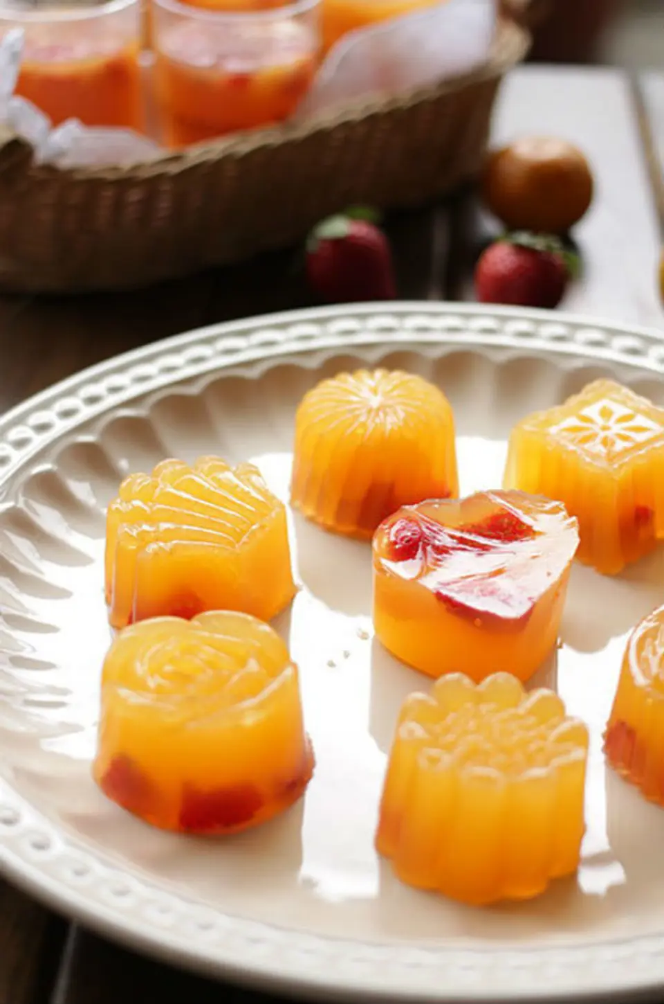 Khéo tay làm món thạch cam ngon như ngoài hàng
