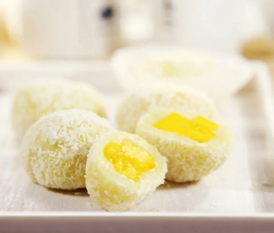 Cách làm bánh dẻo nhân xoài ngon đón Trung thu