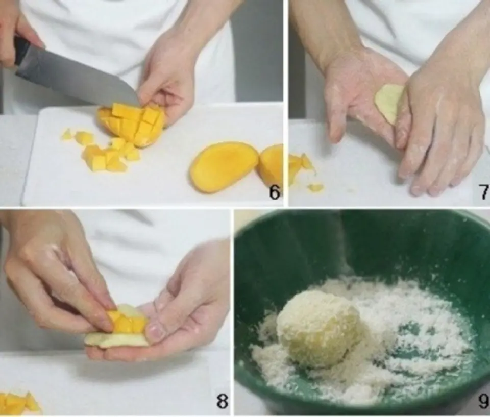 Cách làm bánh dẻo nhân xoài ngon đón Trung thu