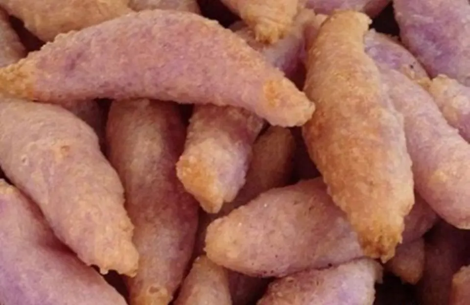 Cách làm bánh khoai mỡ chiên giòn thơm