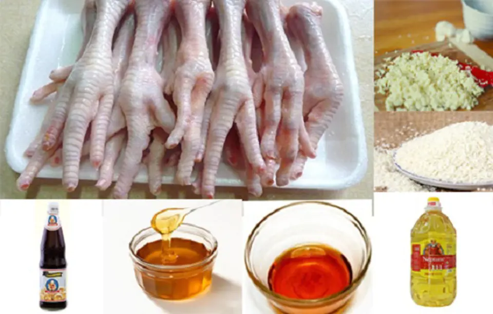 Cách làm chân gà nướng mật ong ngon như ngoài hàng