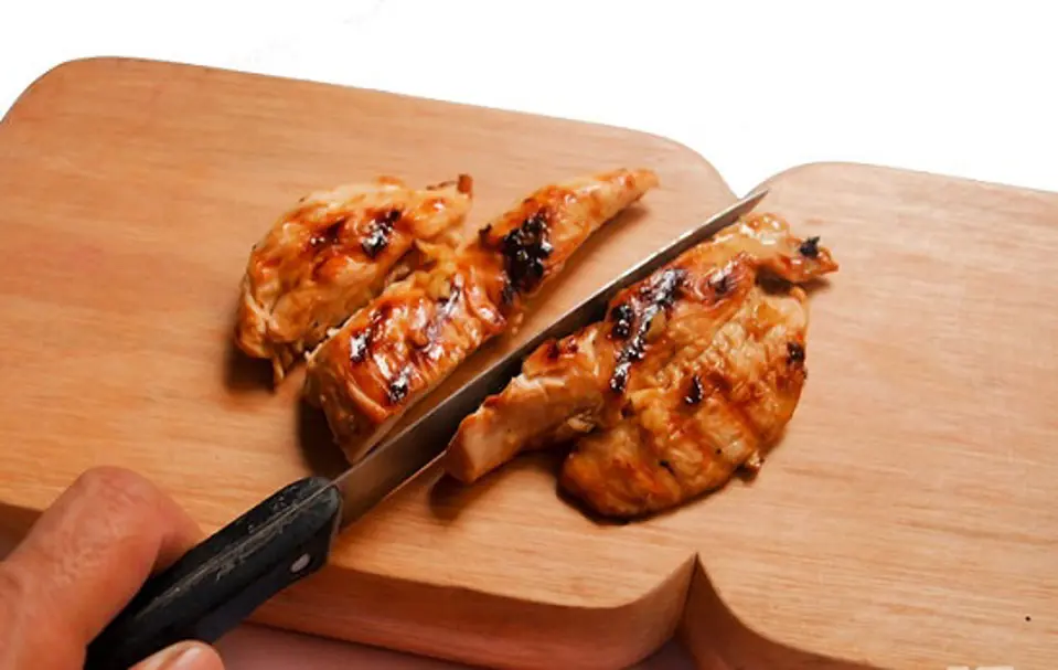 Cách làm món gà nướng bọc rau xà lách