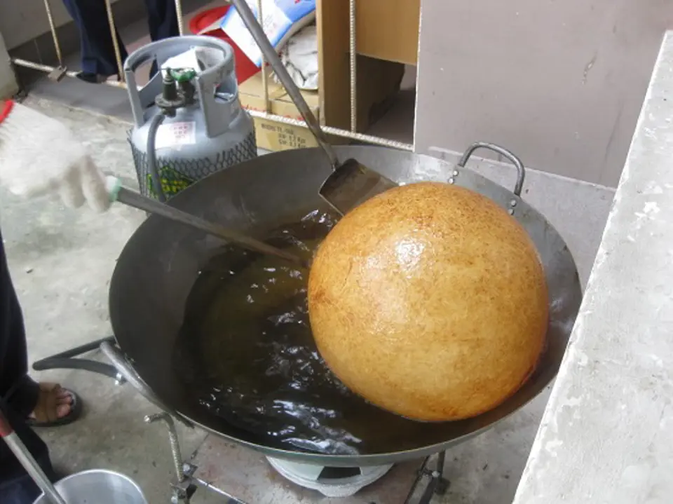 Cách làm món xôi chiên phồng Nam Bộ