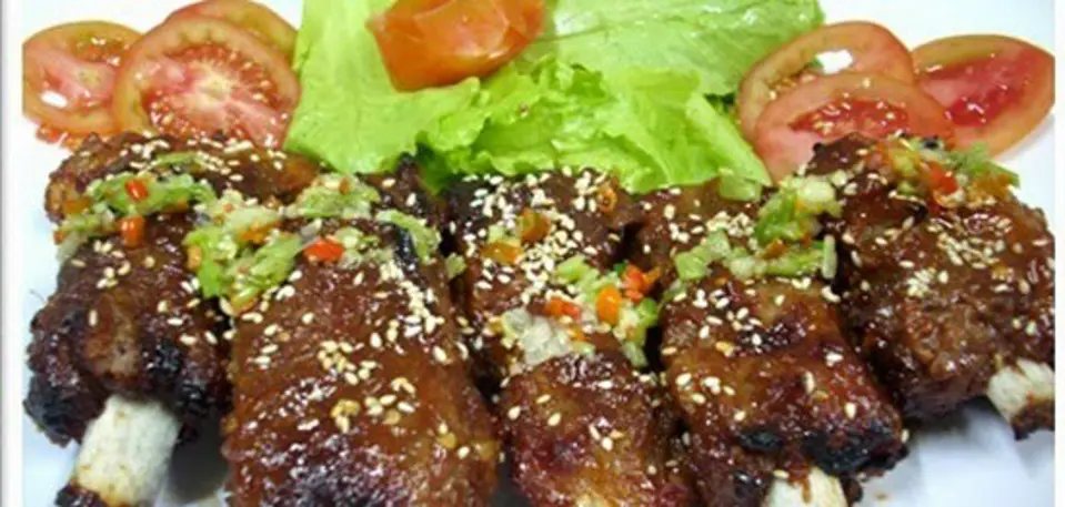 Cách làm sườn nướng riềng mẻ ngon miễn chê