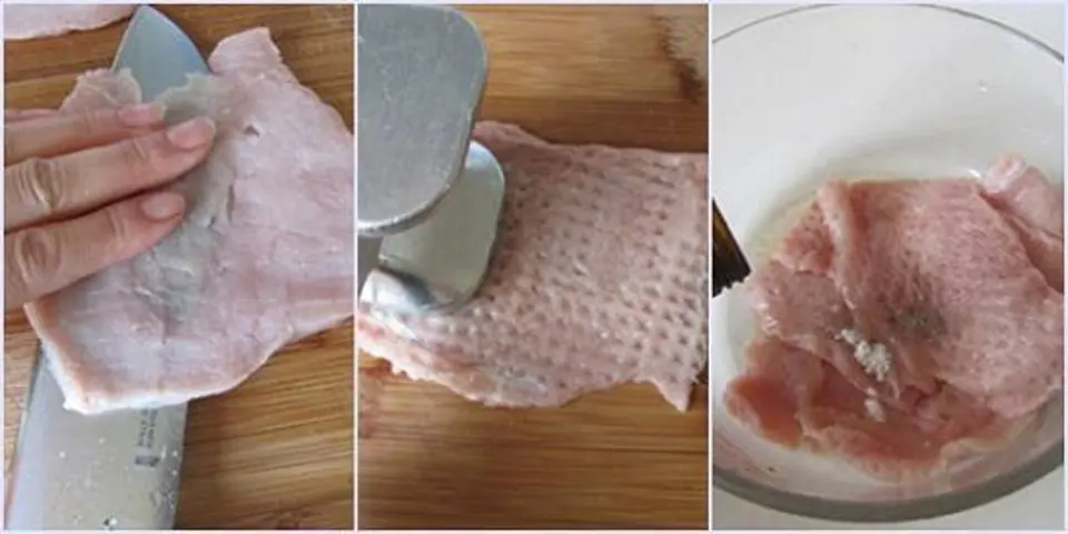 Cách làm thịt cuộn giòn tan ăn kèm với tương ớt