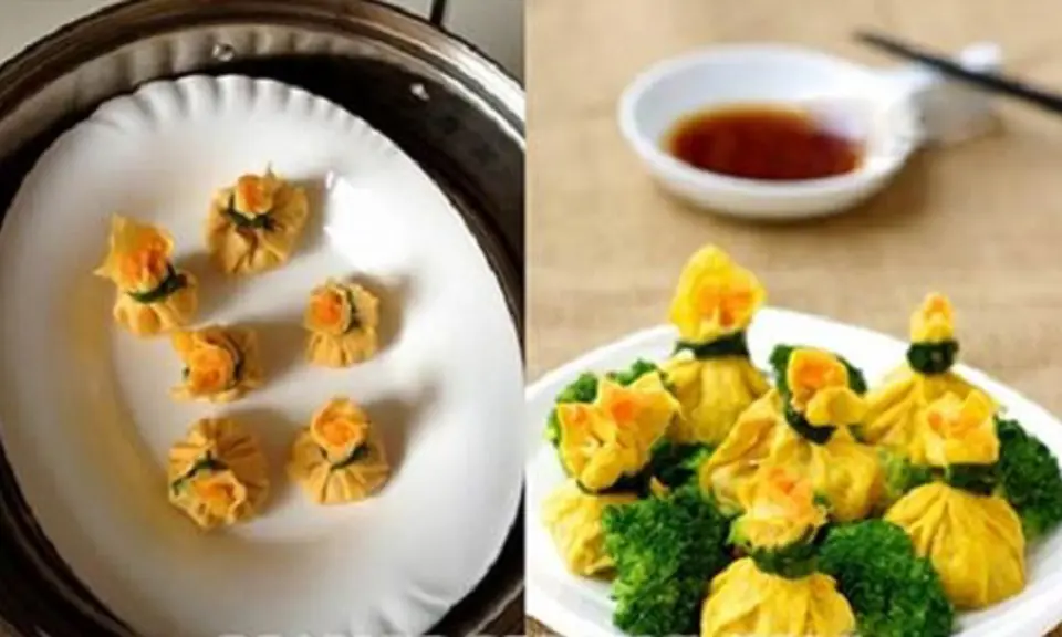 Cách làm trứng chiên gói nhân thịt Cách làm trứng chiên gói nhân thịt