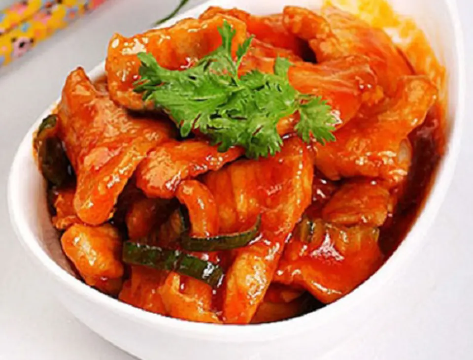 Cách nấu thịt ba chỉ (thịt ba rọi) xào chua ngọt Cách nấu thịt ba chỉ (thịt ba rọi) xào chua ngọt
