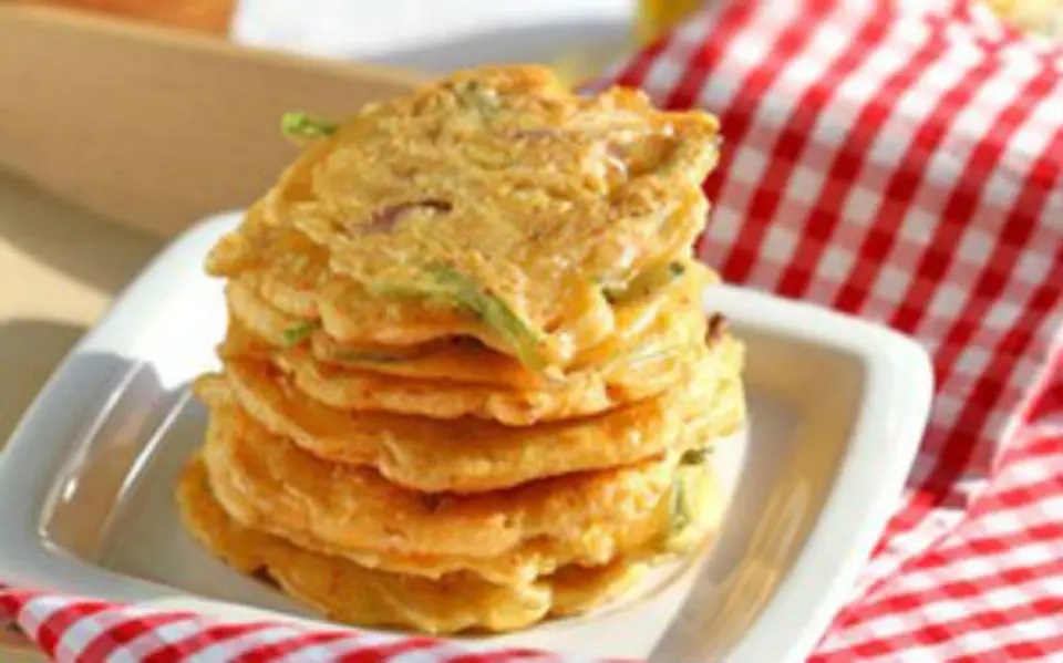 Công thức làm bánh xèo kim chi Hàn Quốc