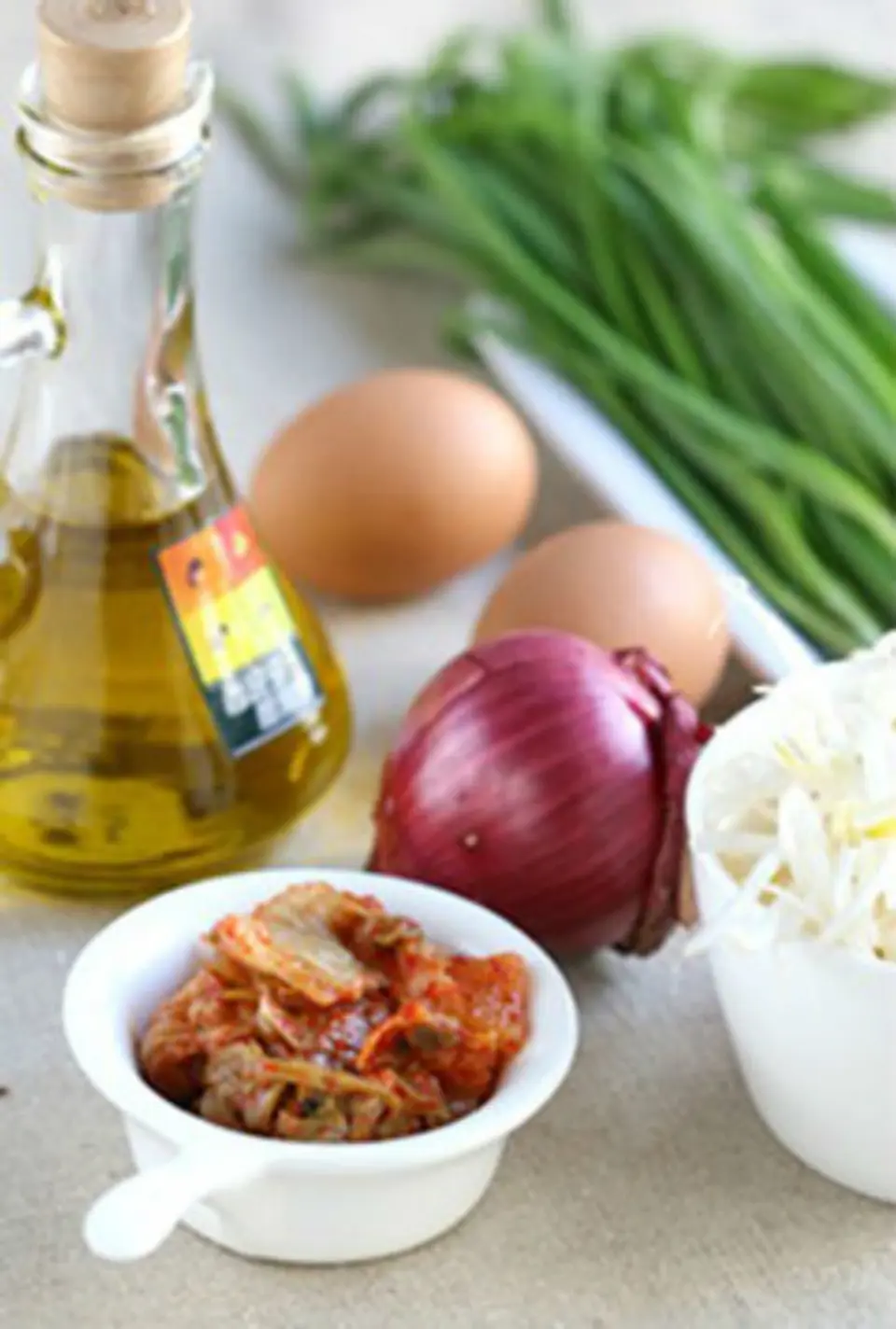 Công thức làm bánh xèo kim chi Hàn Quốc