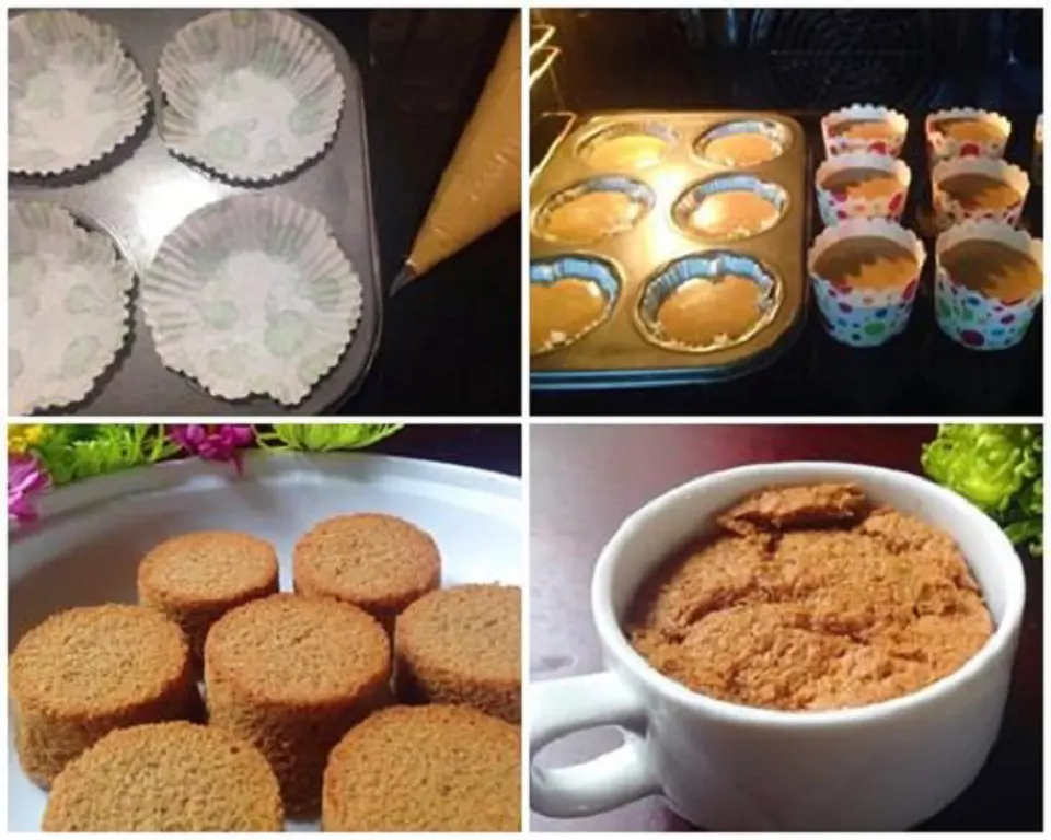 Cách làm bánh cupcake capuchino đơn giản Cách làm bánh cupcake capuchino đơn giản