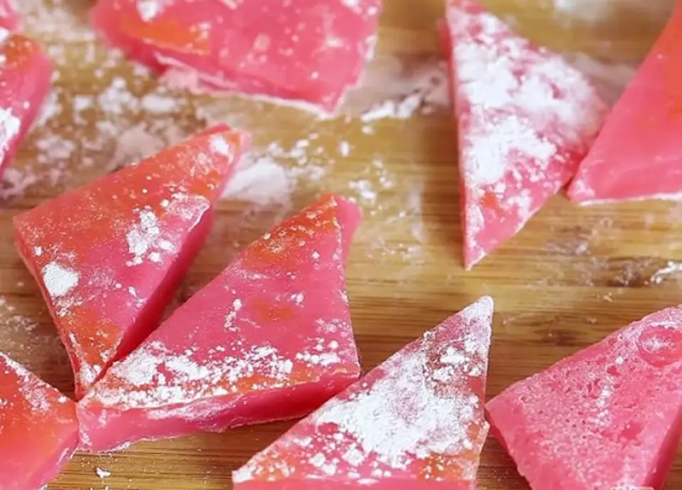 Cách làm bánh mochi tam giác của Nhật