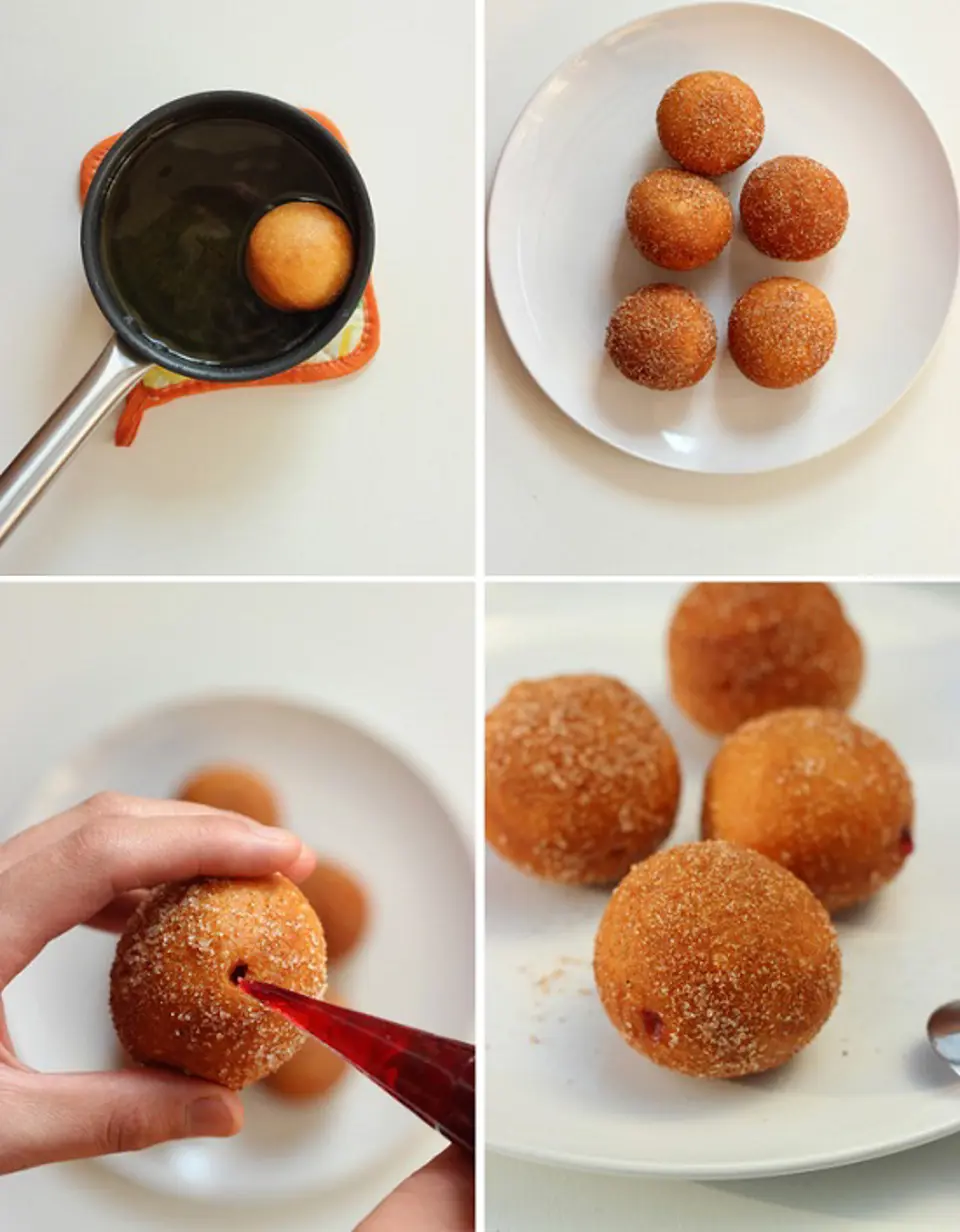 Cách làm bánh rán nhân mứt ngọt ngào