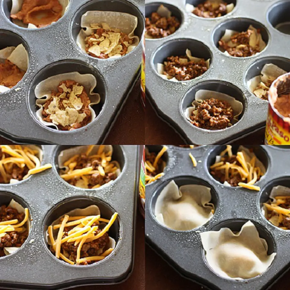 Cách làm Cupcake Taco thơm ngon khó quên
