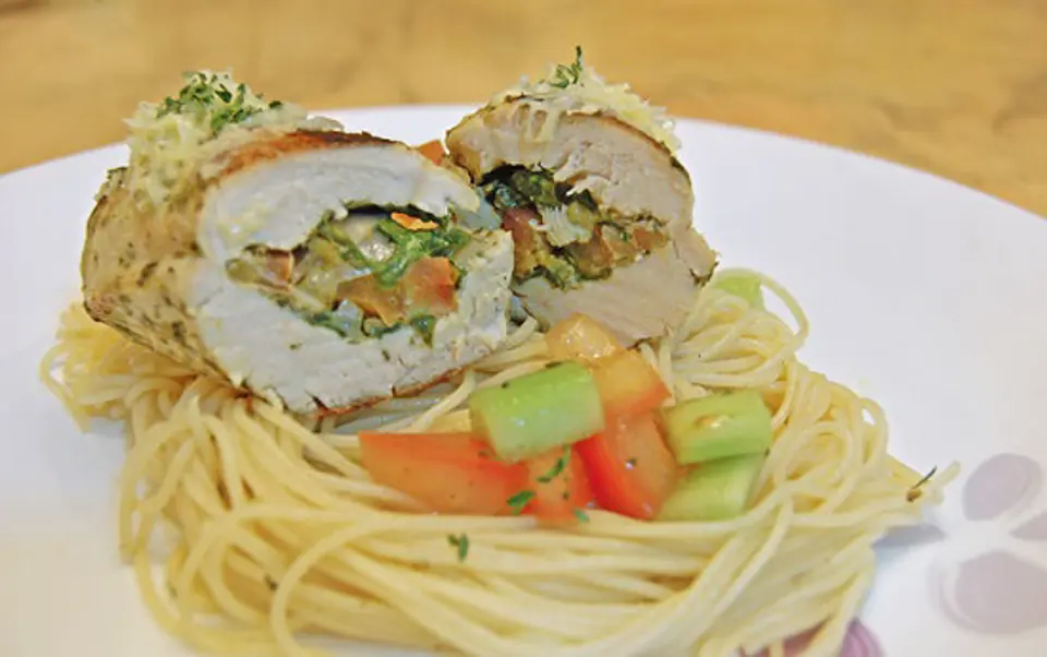 Cách làm món gà nhồi thơm ngon cực hấp dẫn