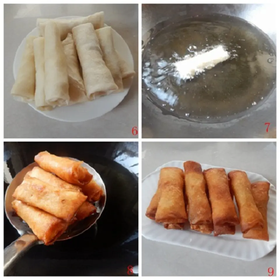 Cách làm nem chuối giòn thơm Cách làm nem chuối giòn thơm